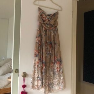 Zimmerman strapless dress